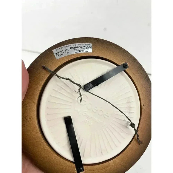 VTG 1976 Goebel Hummel Bisque Plate Framed Collectors Club Member W. Germany - Picture 8 of 12